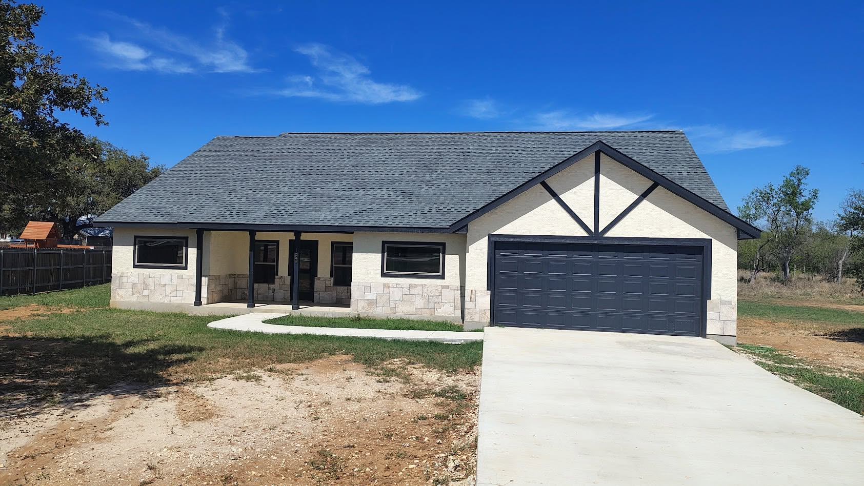 Single-story custom home built by NV Custom Homes